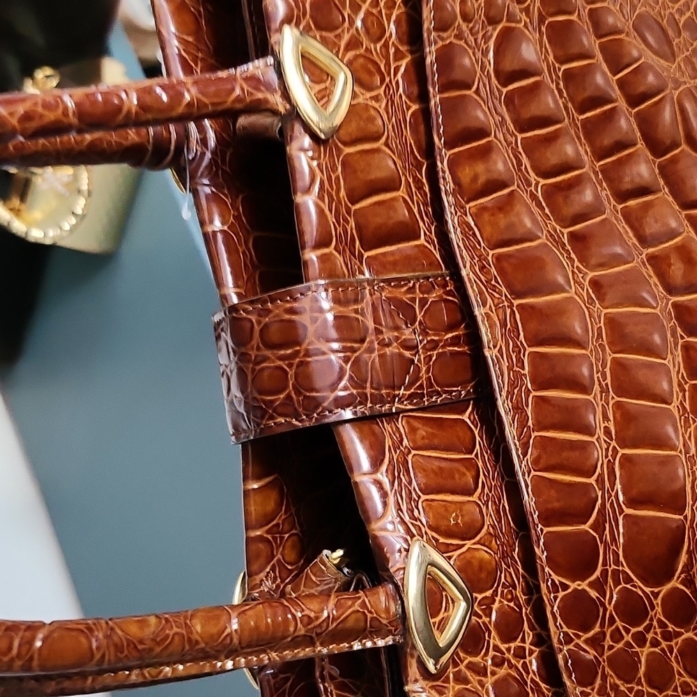Exotic Vintage fontanelli by RECO'S Codrillon Made in Italy Crocodile ๐ - Picture 7 of 17